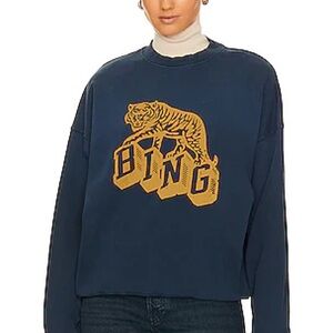 Anine Bing Bing Retro Tiger crewneck sweater